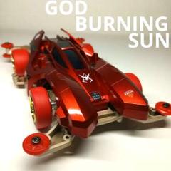 ミニ四駆  完成品 MAフルカーボン  レッドショットjr concours d'Elegance/MACHINE