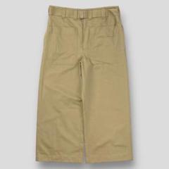 美品 LEMAIRE 23SS CROPPED BELTED PANTS 34 - メルカリ