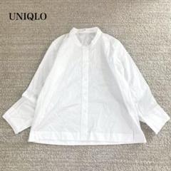 ユニクロ+J スーピマコットンシャツジャケット シンプル フォーマル ゆったり