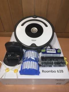 17年製の美品のルンバ628 純正のXLifeバッテリー内蔵
