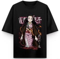 鬼滅の刃 ねず子Tシャツ size4XL ブラック 未使用