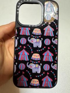 CASETiFY サーカス柄 iPhoneクリアケース