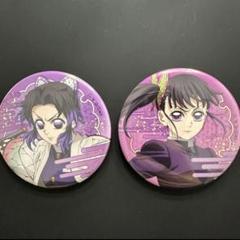 胡蝶しのぶ＆栗花落カナヲ】鬼滅の刃無限城 缶バッジ - メルカリ