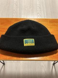 新品未使用Butter goodsニット帽 ビーニー 黒 BUTTER GOODS !!! Knit beanie ニット帽 - メルカリ
