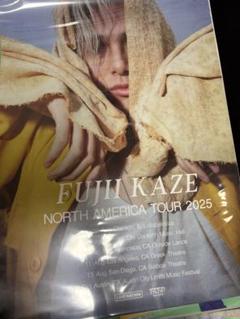 n*o様 藤井風 アメリカツアー2023 B2ポスター 藤井風 アメリカツアー ポスター B2 - メルカリ