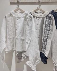 TSUHARU⋈池袋限定⋈刺繍羽織りブラウスのサムネイル