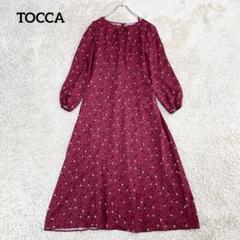 極美品✨ TOCCA トッカ 近年モデル 花柄 ロングワンピース 4