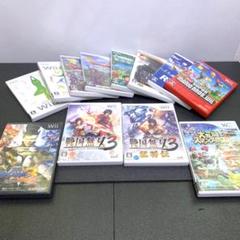 Wiiソフト まとめ売り セットi - マリオ・スマブラ・戦国無双