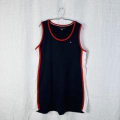 90s トミーヒルフィガー アスレチックスタンクトップ XL ブラック 高評価なギフト 90s トミーヒルフィガー アスレチックスタンク