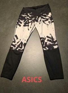 アシックス グラフィックデザイン ヨガパンツ レギンス S