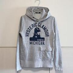 【美品】ヒステリックグラマー　ヒスガール　フーディー　パーカー　グレー