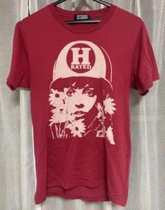ひ*な様 ヒステリックグラマー　ガールプリント　Tシャツ　赤　レッド　ヒスガール ヒステリックグラマー センターヒスガールプリントTシャツ 赤 S