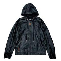 【超希少】DIESEL☆シープスキン　パンチングレザージャケット　M　黒　虎 超希少】DIESELシープスキン パンチングレザージャケット M 黒