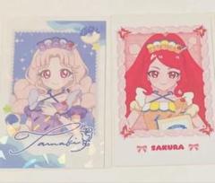 ひみつのアイプリ カフェ プリパシャ ホロ レア タマキ サクラ