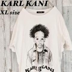 【美品】KARL KANI カールカナイ　Tシャツ　XLサイズ　送料無料