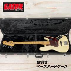 ■美品・鍵付(実売1万7千円) GATOR ベース/ギターハードケース □美品・鍵付(実売1万7千円) GATOR ベース/ギターハードケース