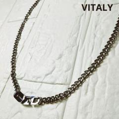 VITALY バイタリー ネックレス シンプル チェーン シルバー色
