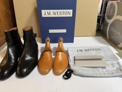 【お値引き不可】J.M Weston ジョッパーブーツ　サイズ5 1/2 ジョッパーブーツ タンブラウンボックスカーフ