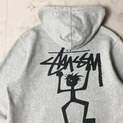 希少 old stussy × champion シャドーマンスウェット STUSSY - ステューシー シャドーマン スウェット ジャズマンの