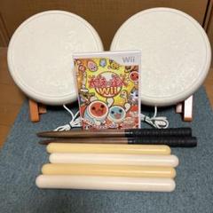 任天堂Wii 太鼓の達人、タタコン2個　動作品　中古