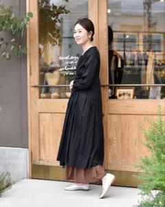 【かっぱ】OURHOME 水玉模様 キュロット フリーサイズ 黒 SALE】OURHOME 水玉模様 キュロット フリーサイズ 黒