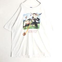 3130 COW アニマルT　牛　半袖　Tシャツ　ビッグプリント　白