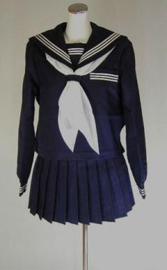冬セーラー服セット（本格的）165cm女の子サイズ　　セーラー服