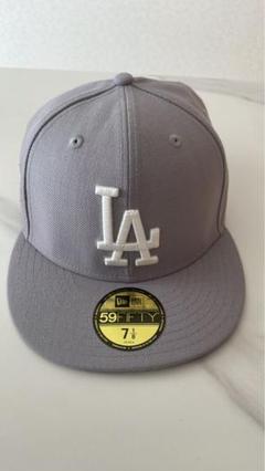 New Era 59FIFTY LAキャップ グレー 7 1/8