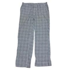ドイツ ケンペル ワークパンツ コットン W32 千鳥格子 チェック i56①