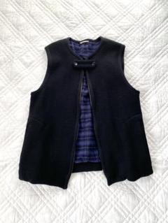 Own GArment products リネンダブルボタンベスト／ユニセックス