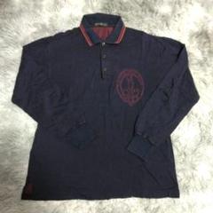 美品✨【BRITISH OPEN GOLF】 ネイビー ポロシャツ (LL) 綿