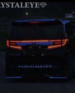 30系前期用 アルファード ヴェルファイア ファイバーLEDテールV2