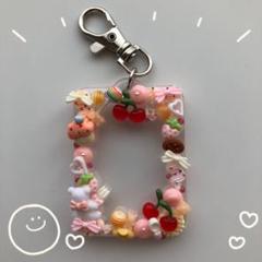 ❁⃘ミニフォトキーホルダーデコ❁⃘