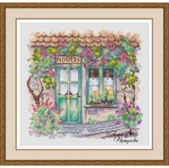 クロスステッチキット House of Flowers