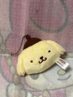 ポムポムプリン　フェイスマスコット　サンリオ　キーホルダー
