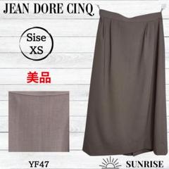 ★美品★ JEAN DORE CINQ レディース タイトスカート ひざ丈 XS