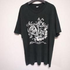 USA製 90s モトリークルー　tow face シングルステッチ　ブラック