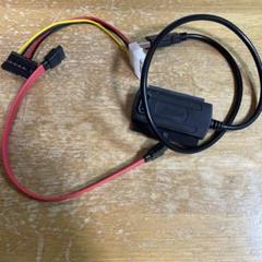 USBからIDE/SATAドライブに接続するケーブル等３点