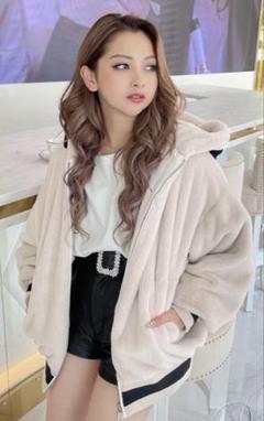 Rady - 新品✧̣̥̇Rady フードロゴメンズファーブルゾン Msizeの