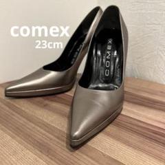 【未使用級】COMEX コメックス パンプス レッドソール エナメル 黒 未使用級】COMEX コメックス パンプス レッドソール エナメル 黒