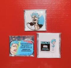 BLEACH highschool グリムジョー 缶バッジ ミニアクスタ 名札 BLEACH highschool グリムジョー 缶バッジ ミニアクスタ 名札