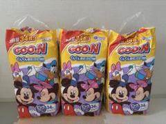 新品　GOO.N ビッグより大 紙おむつ 34枚入り×3
