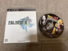 プレステ3ソフト2本ジャンクFF XIII & ドラゴンボールZバーストリミット