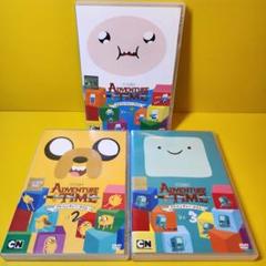 ぽんきんさん　新品ケース交換済　アドベンチャー・タイム シーズン4 DVD全3巻 ぽんきんさん 新品ケース交換済 アドベンチャー・タイム