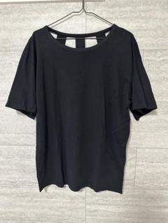 オーバーサイズバックロゴテープ半袖TEE