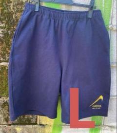 Etavirp Logo Sweat Shorts Navy × Gold