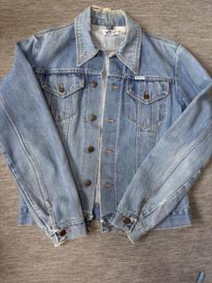 Wrangler 70s 黒タグ中期 USA製 24MJZ 左綾デニムジャケット Wrangler デニムジャケット gジャン Wrangler-24MJZ.ビンテージ