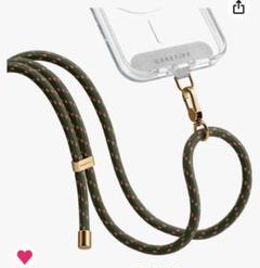 新品　CASETiFY   Crossbody Rope   グリーン　gold CASETIFY Crossbody Rope Strap Parent - メルカリ