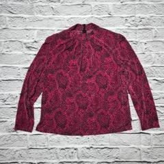 伊太利屋·ヒョウ柄·ジップアップコート·11号 伊太利屋·ヒョウ柄·ジップアップコート·11号