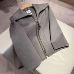 新品未使用】エルメス ダブルフェイス カシミヤ ショートコート